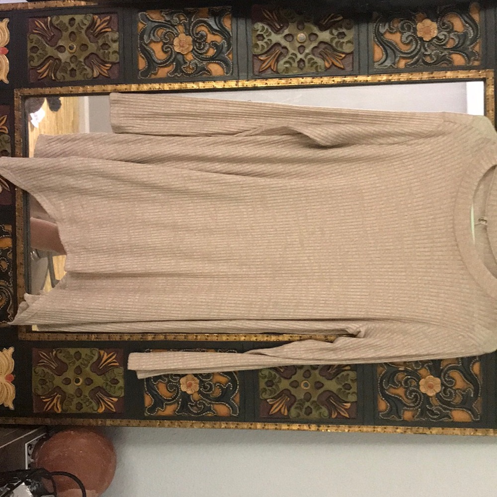 Long sleeve T-shirt dress